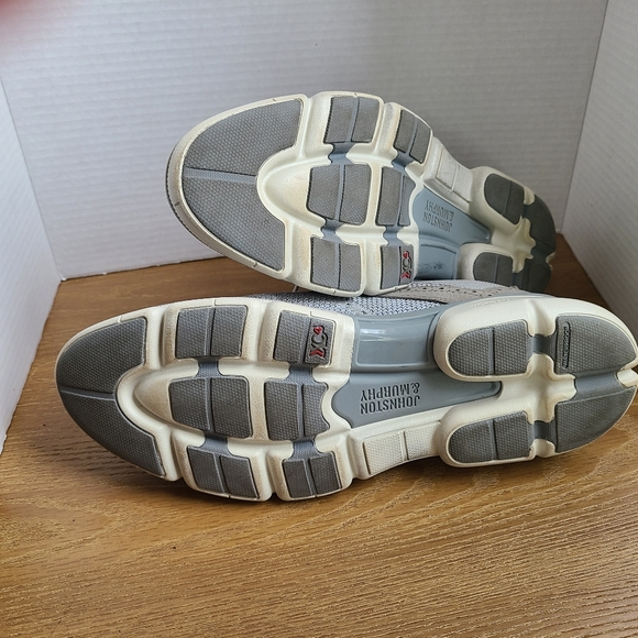 Johnston and Murphy Men's Classic Wingtip Oxford Dress Shoes,Size:11 Color: Grey - Picture 13 of 16